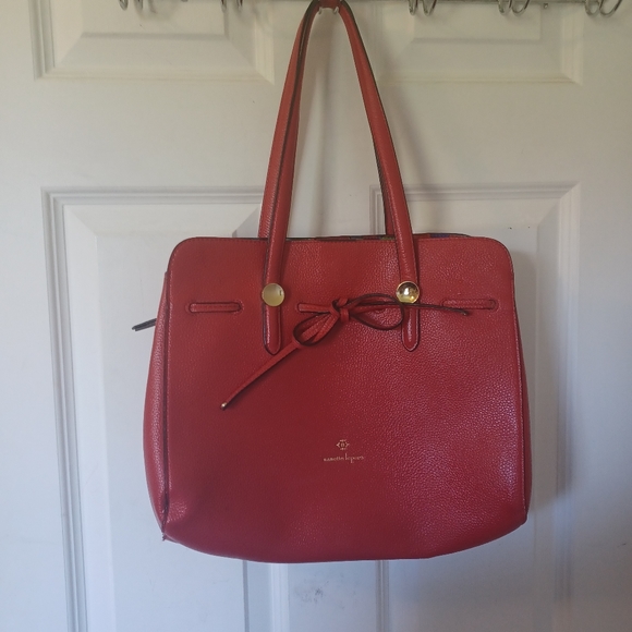 Red Nanette Lepore "Arabelle" Shoulder Purse - Picture 8 of 8